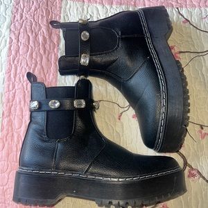 Black Platform Boots